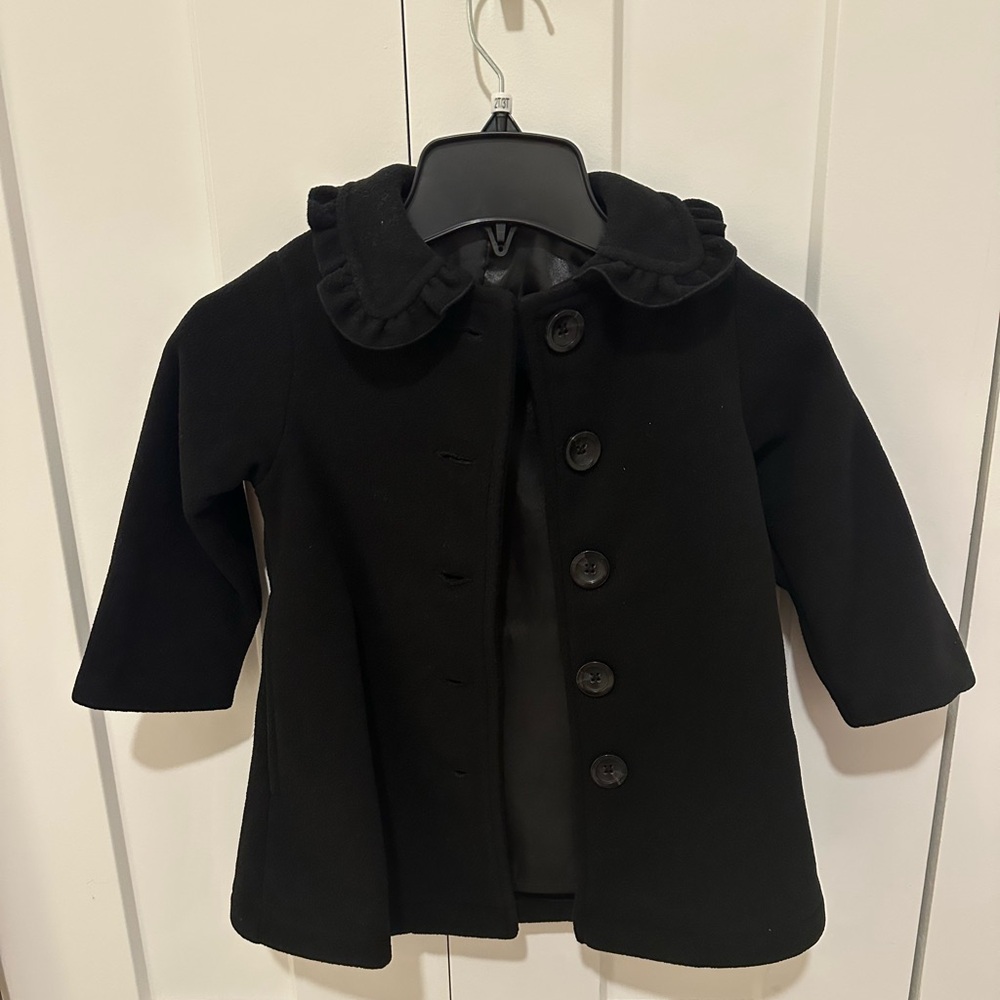 NWOT Black Pea coat size 2T